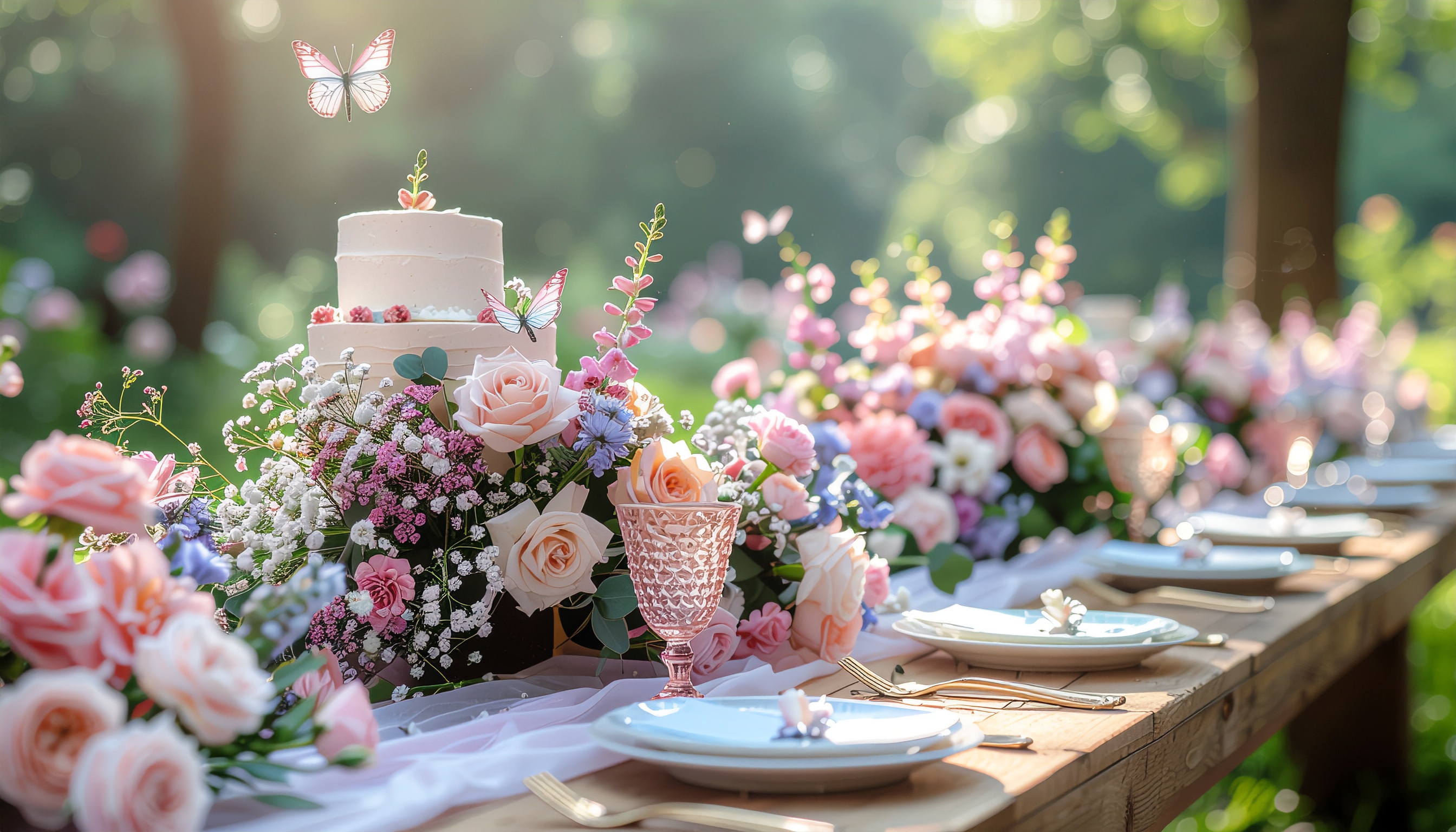 Enchanted Garden Baby Shower featuring delicate floral arrangements and whimsical celebration decor